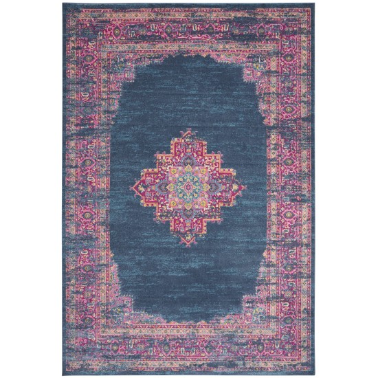 Nourison Passion PSN03 Area Rug, Blue, 10' x 14'