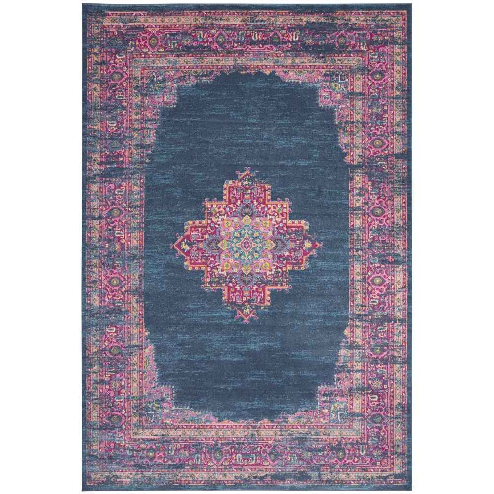 Nourison Passion PSN03 Area Rug, Blue, 12' x 15'