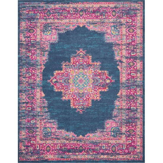 Nourison Passion PSN03 Area Rug, Blue, 8' x 10'