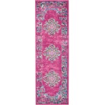 Nourison Passion PSN03 Runner Rug, Fuchsia, 1'10" x 6'