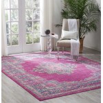 Nourison Passion PSN03 Area Rug, Fuchsia, 8' x 10'