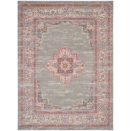 Nourison Passion PSN03 Area Rug, Grey, 10' x 14'