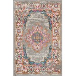 Nourison Passion PSN03 Area Rug, Grey, 1'10" x 2'10"