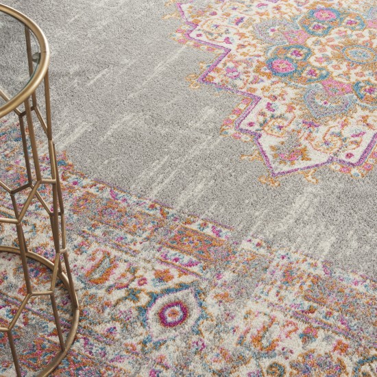 Nourison Passion PSN03 Area Rug, Grey, 12' x 18'