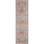 Nourison Passion PSN03 Runner Rug, Grey, 2'2" x 7'6"