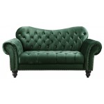 ACME Iberis Loveseat, Green Velvet