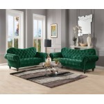 ACME Iberis Loveseat, Green Velvet