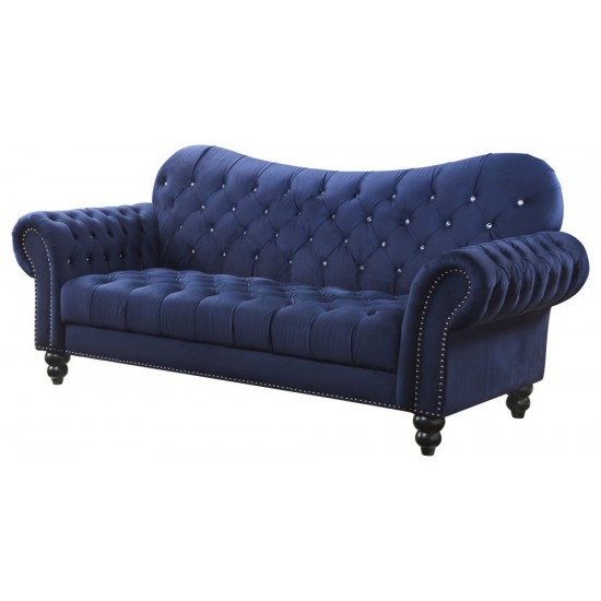 ACME Iberis Sofa, Navy Velvet