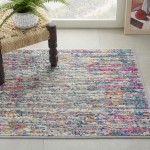 Nourison Passion PSN09 Area Rug, Ivory/Multicolor, 1'10" x 2'10"