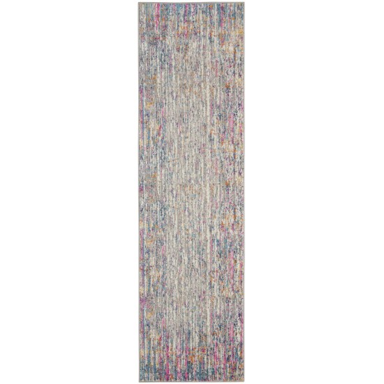 Nourison Passion PSN09 Runner Rug, Ivory/Multicolor, 1'10" x 6'