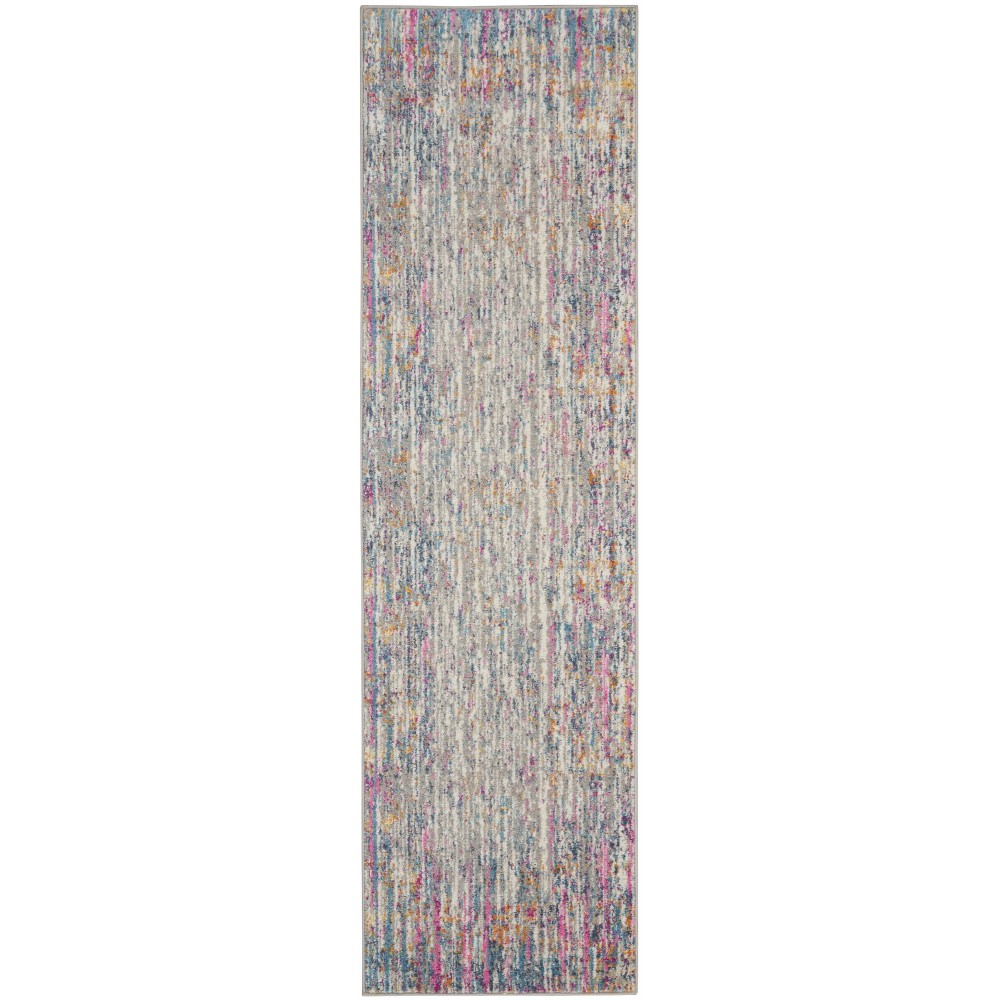 Nourison Passion PSN09 Runner Rug, Ivory/Multicolor, 2'2" x 10'