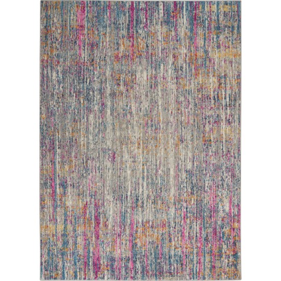 Nourison Passion PSN09 Area Rug, Ivory/Multicolor, 3'9" x 5'9"