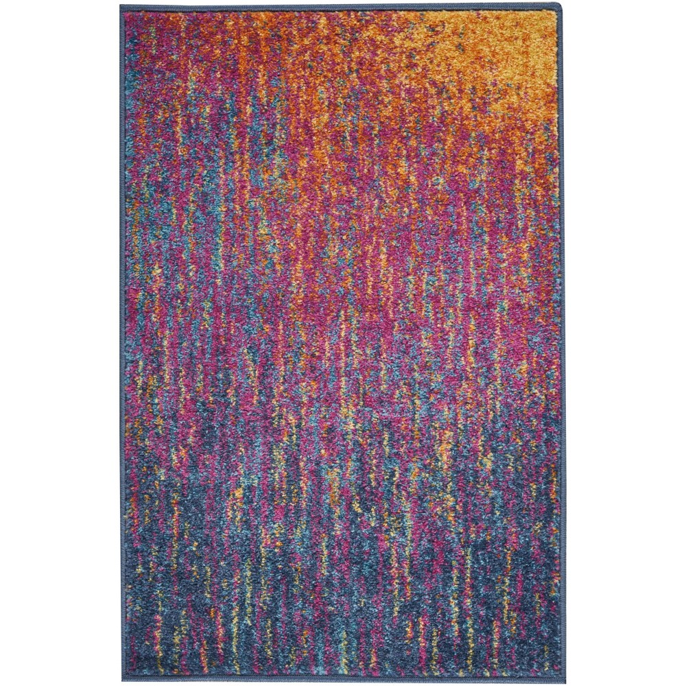 Nourison Passion PSN09 Area Rug, Multicolor, 1'10" x 2'10"