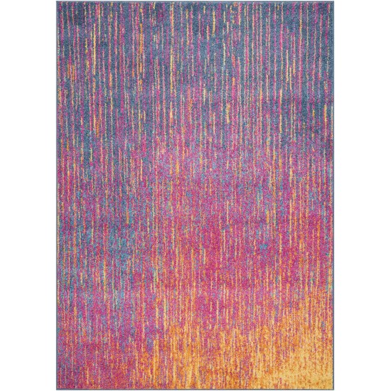 Nourison Passion PSN09 Area Rug, Multicolor, 5'3" x 7'3"