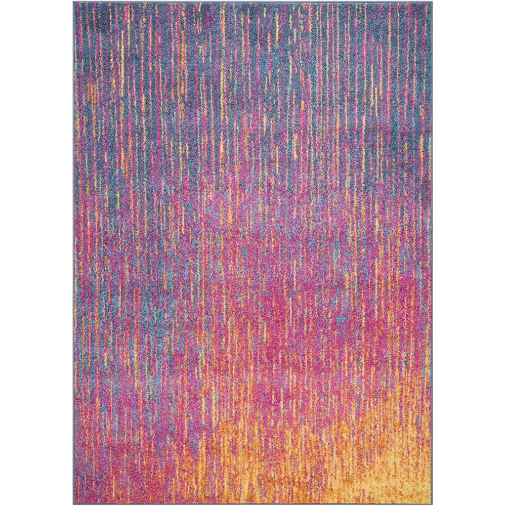 Nourison Passion PSN09 Area Rug, Multicolor, 5'3" x 7'3"