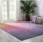 Nourison Passion PSN09 Area Rug, Multicolor, 9' x 12'