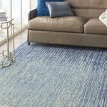 Nourison Passion PSN09 Area Rug, Navy/Light Blue, 9' x 12'