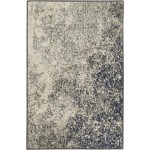 Nourison Passion PSN10 Area Rug, Charcoal/Ivory, 1'10" x 2'10"