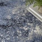Nourison Passion PSN10 Area Rug, Light Blue/Black, 5'3" x 7'3"
