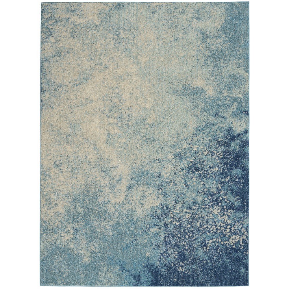 Nourison Passion PSN10 Area Rug, Navy/Light Blue, 3'9" x 5'9"