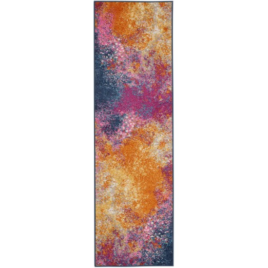 Nourison Passion PSN10 Runner Rug, Sunburst, 2'2" x 10'