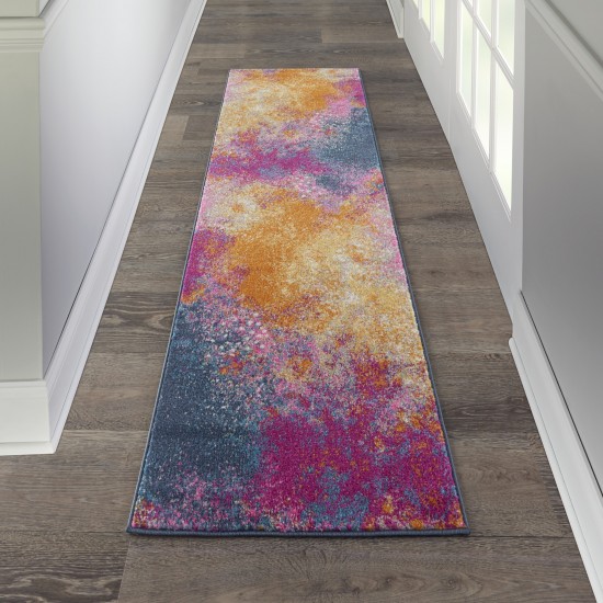 Nourison Passion PSN10 Runner Rug, Sunburst, 2'2" x 10'