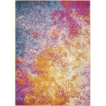 Nourison Passion PSN10 Area Rug, Sunburst, 3'9" x 5'9"