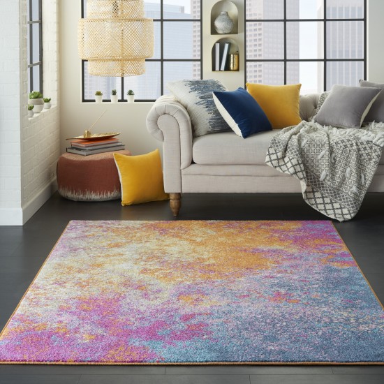 Nourison Passion PSN10 Area Rug, Sunburst, 5'3" x 7'3"