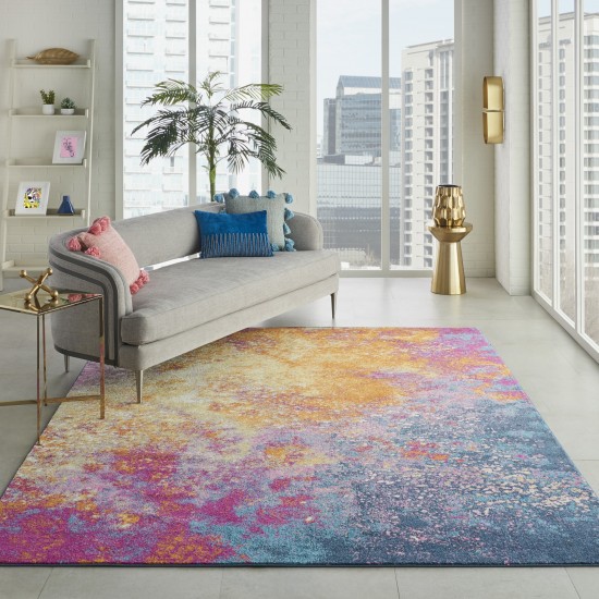 Nourison Passion PSN10 Area Rug, Sunburst, 6'7" x 9'6"