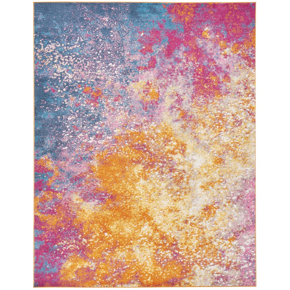 Nourison Passion PSN10 Area Rug, Sunburst, 8' x 10'