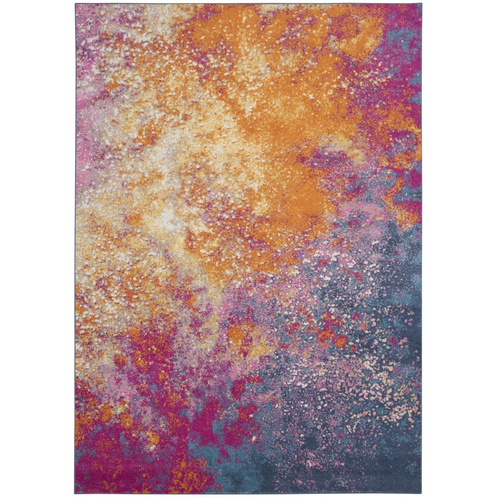 Nourison Passion PSN10 Area Rug, Sunburst, 9' x 12'