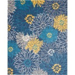 Nourison Passion PSN17 Area Rug, Blue, 8' x 10'