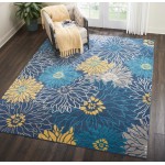 Nourison Passion PSN17 Area Rug, Blue, 8' x 10'