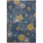 Nourison Passion PSN17 Area Rug, Blue, 9' x 12'