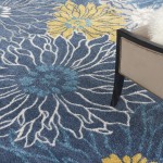 Nourison Passion PSN17 Area Rug, Blue, 9' x 12'