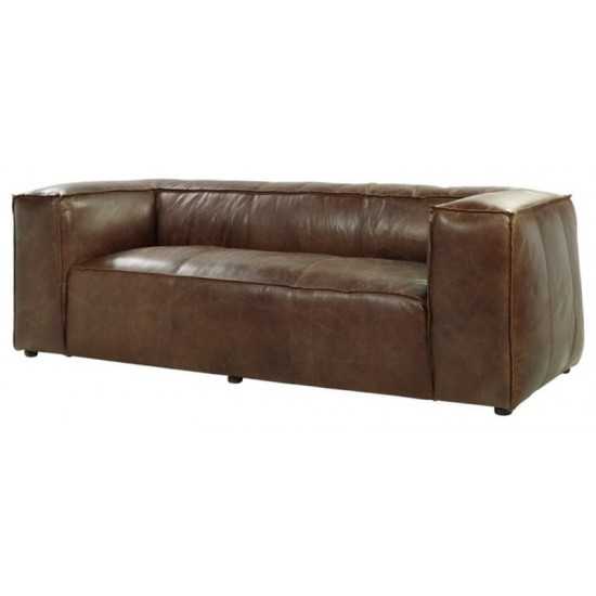 ACME Brancaster Sofa, Retro Brown Top Grain Leather