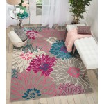 Nourison Passion PSN17 Area Rug, Grey, 5'3" x 7'3"
