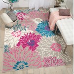 Nourison Passion PSN17 Area Rug, Grey, 5'3" x 7'3"