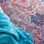 Nourison Passion PSN20 Area Rug, Light Grey/Pink, 3'9" x 5'9"