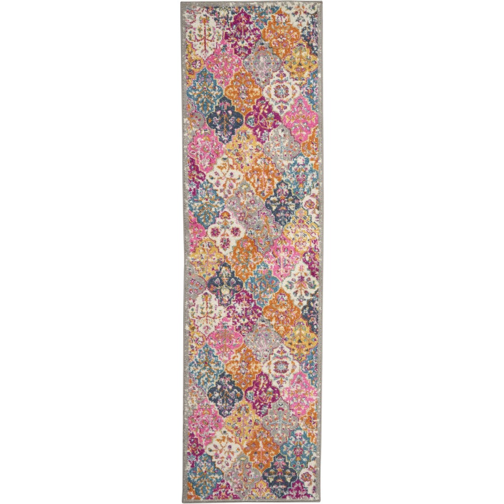 Nourison Passion PSN21 Runner Rug, Multicolor, 2'2" x 7'6"