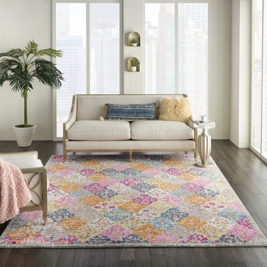 Nourison Passion PSN21 Area Rug, Multicolor, 6'7" x 9'6"