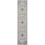 Nourison Passion PSN22 Runner Rug, Grey/Beige, 2'2" x 10'