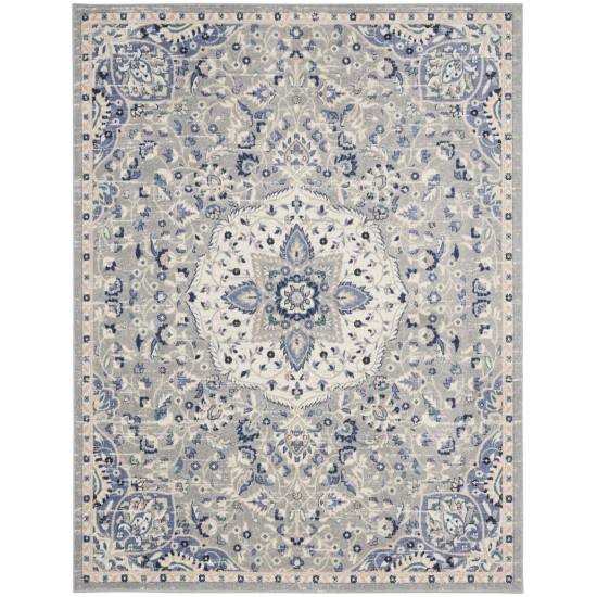 Nourison Passion PSN22 Area Rug, Grey/Beige, 8' x 10'