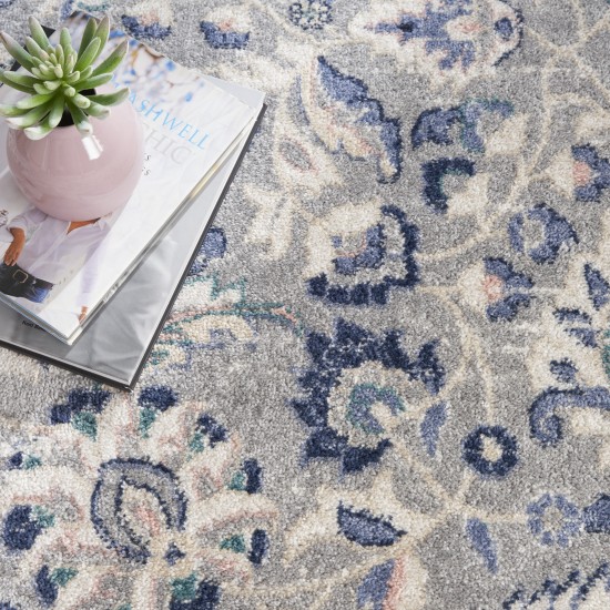 Nourison Passion PSN22 Area Rug, Grey/Beige, 8' x 10'