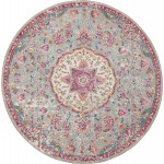 Nourison Passion PSN22 Area Rug, Grey/Multicolor, 4' x Round