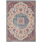 Nourison Passion PSN22 Area Rug, Ivory/Multicolor, 3'9" x 5'9"