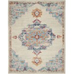 Nourison Passion PSN24 Area Rug, Grey/Multicolor, 8'x 10'