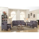 ACME Zapata Loveseat, Gray Linen