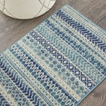 Nourison Passion PSN26 Area Rug, Navy/Blue, 1'10" x 2'10"