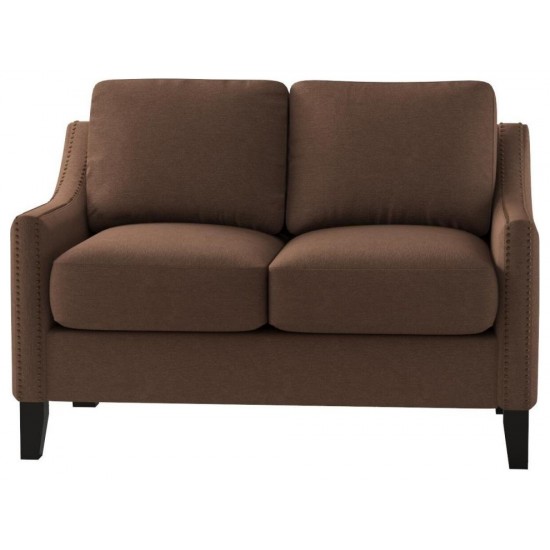 ACME Zapata Loveseat, Brown Linen